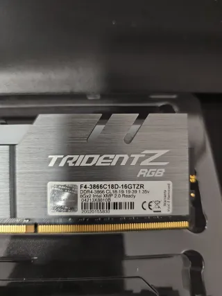 G.Skill Trident Z RGB DDR4 2x8GB 3866MHz CL18