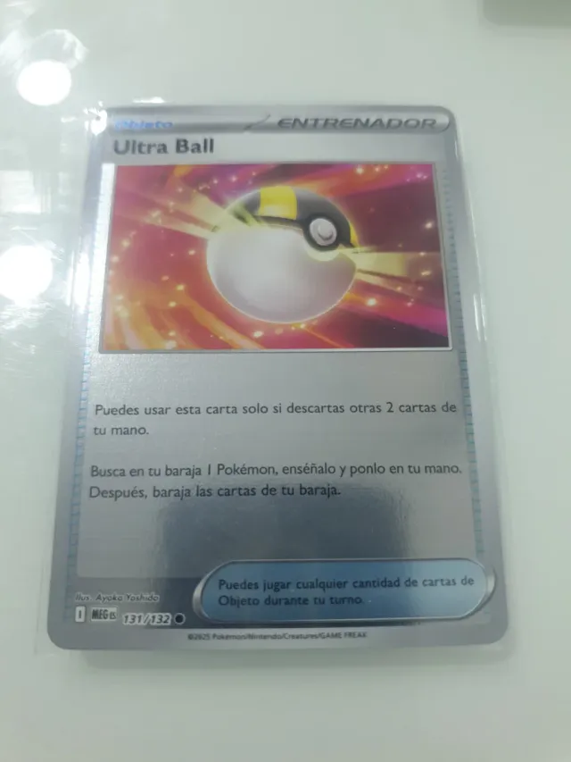 Carta Pokémon Ultra Ball 131/132