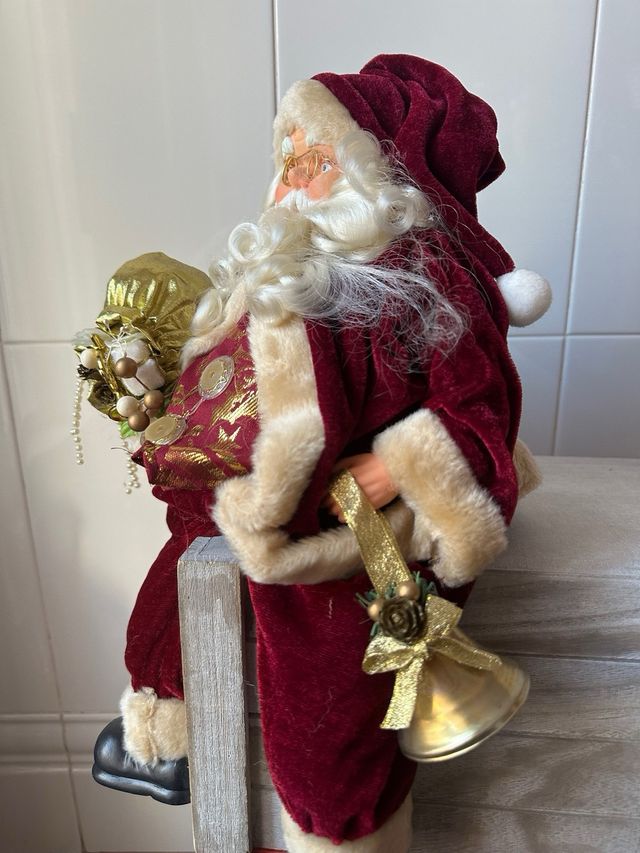 Decoración Navideña Santa y Reno