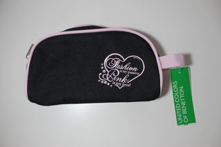 Neceser United Colors of Benetton Negro y Rosa