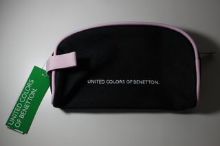 Neceser United Colors of Benetton Negro y Rosa