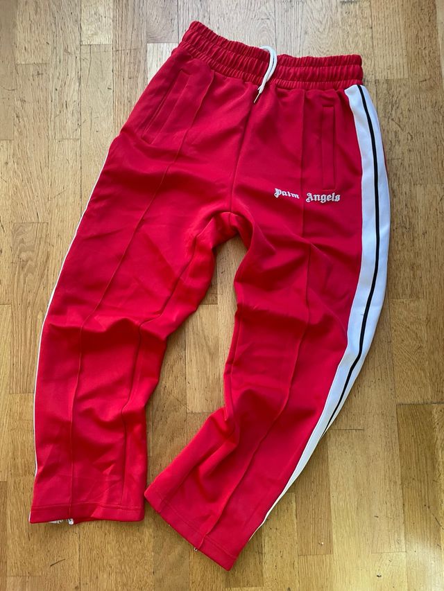 Pantalón Palm Angels Rojo Talla M
