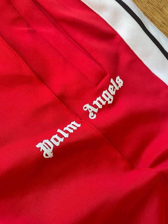 Pantalón Palm Angels Rojo Talla M