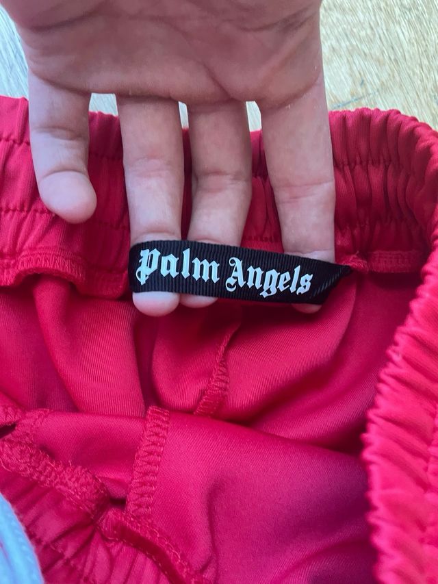 Pantalón Palm Angels Rojo Talla M