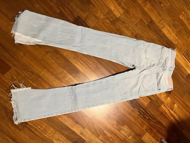 Jeans Zara vita alta svasati