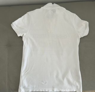 Polo Lacoste Blanco Hombre