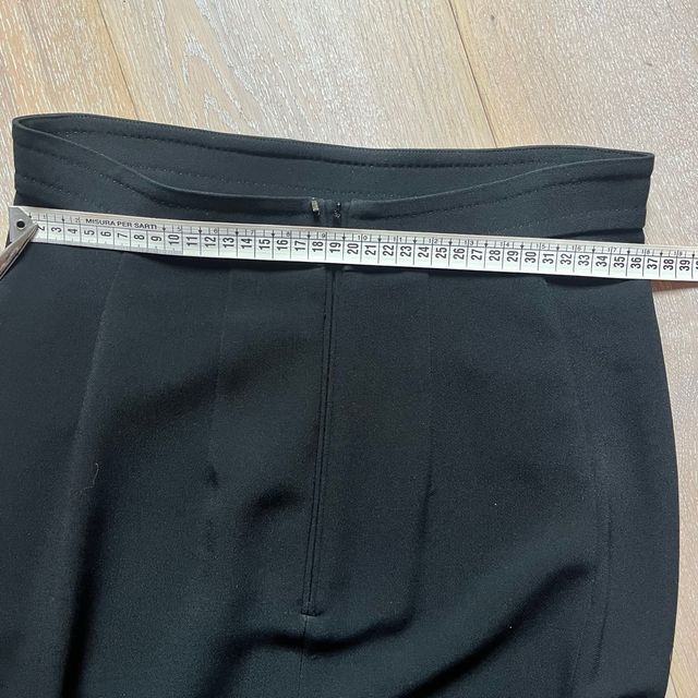 Gonna longuette SPORTMAX nera Taglia 40