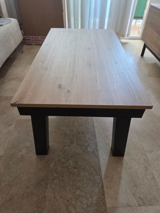 Mesa de comedor extensible madera de alta calidad