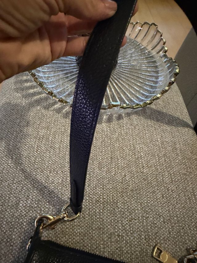 Bolsito Coach Piel Negro