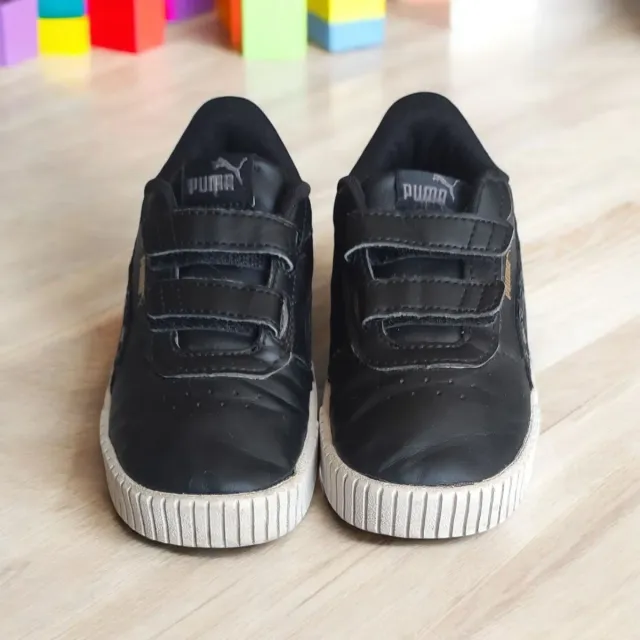 Scarpe Puma Bambino/a Velcro Nere 27
