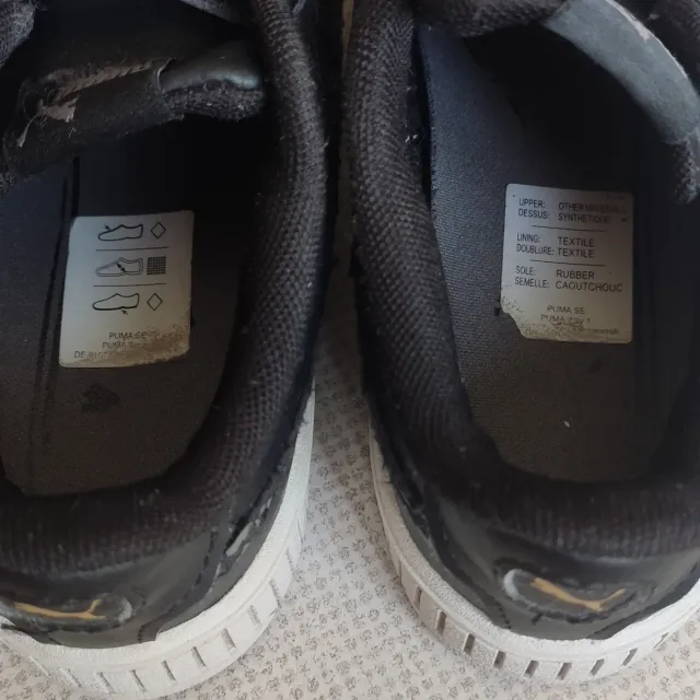 Scarpe Puma Bambino/a Velcro Nere 27