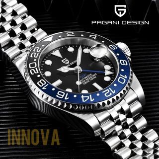 Reloj Pagani Design GMT Batman hombre Automático