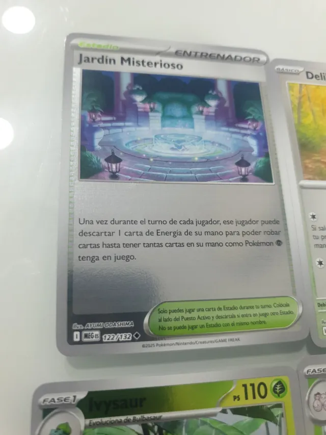 6 Cartas Pokémon Ivysaur, Exeggutor, Tangrowth