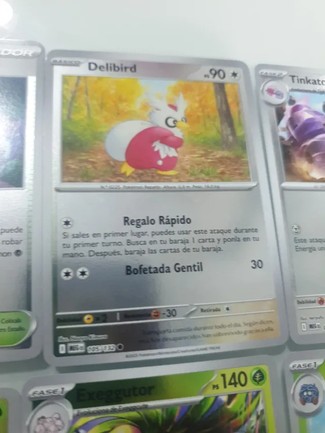 6 Cartas Pokémon Ivysaur, Exeggutor, Tangrowth