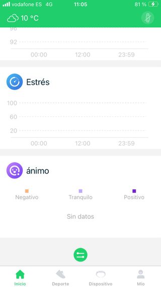 Smart Watch. +120 deportes, azúcar, salud, estrés