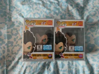 Funko Pop Vegeta SSJ4 2078 Flocked
