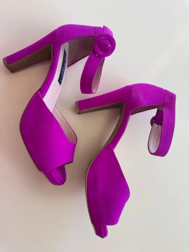 Sandalias Daniel Shoes Talla 37 Horma Ancha