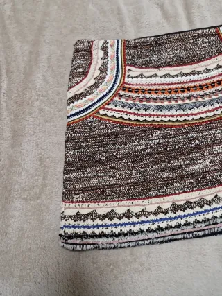 Falda Zara Étnica Talla M
