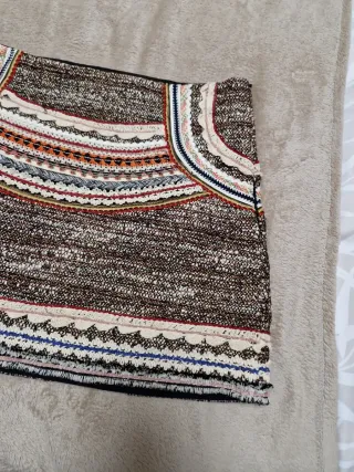 Falda Zara Étnica Talla M
