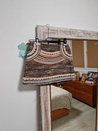Falda Zara Étnica Talla M