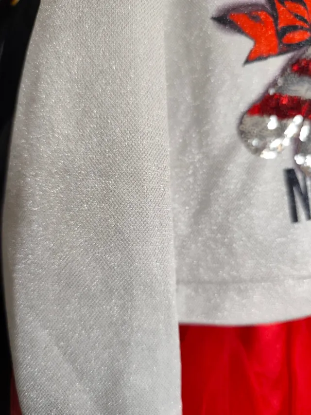 Vestido niña fin de año lentejuelas