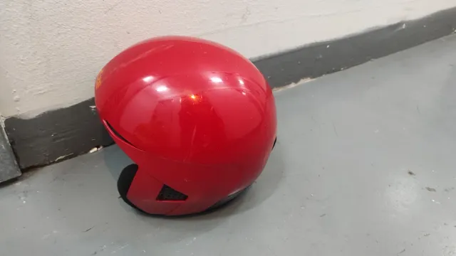 Casco Esquí Wedze Rojo Talla 52-55 para Niño.