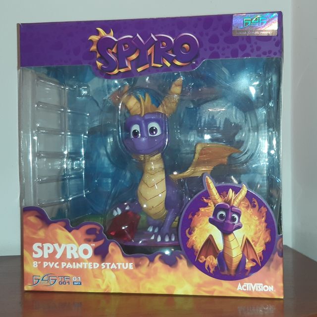 Figura Spyro 8 PVC Pintada