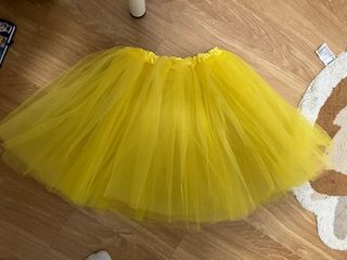 Falda Tutú Amarilla Talla Única
