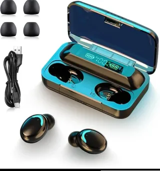 Cascos Inalámbricos Bluetooth 5.1 Negros