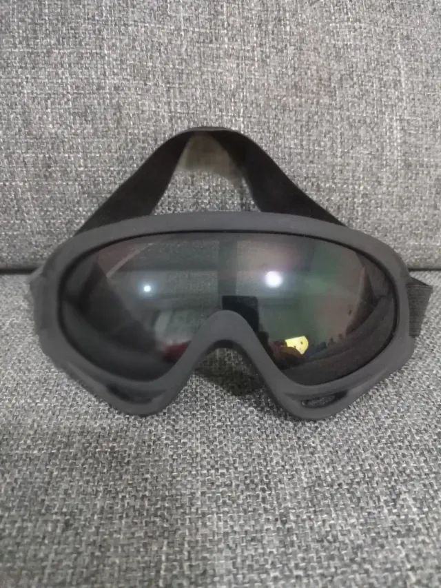 Gafas de moto/esquí negras