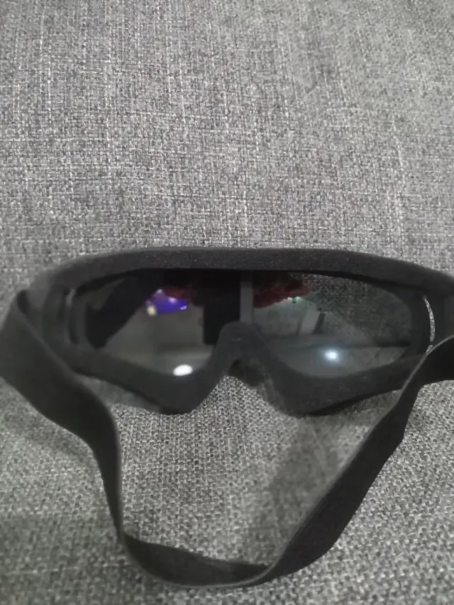 Gafas de moto/esquí negras