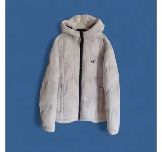 Piumino Hollister bianco