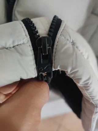 Piumino Hollister bianco