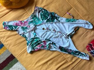Bañador Espalda Descubierta Floral
