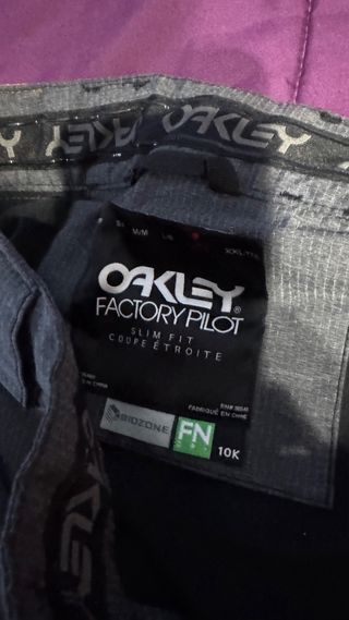 Pantalones de esquí Oakley grises
nuevos 