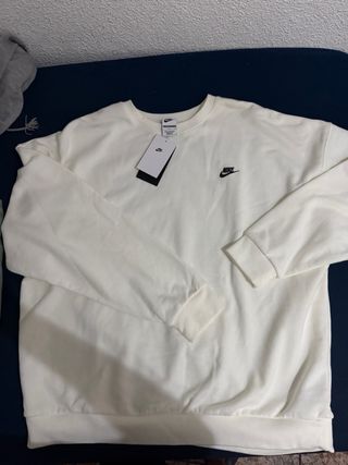 Sudadera Nike Blanca Talla M