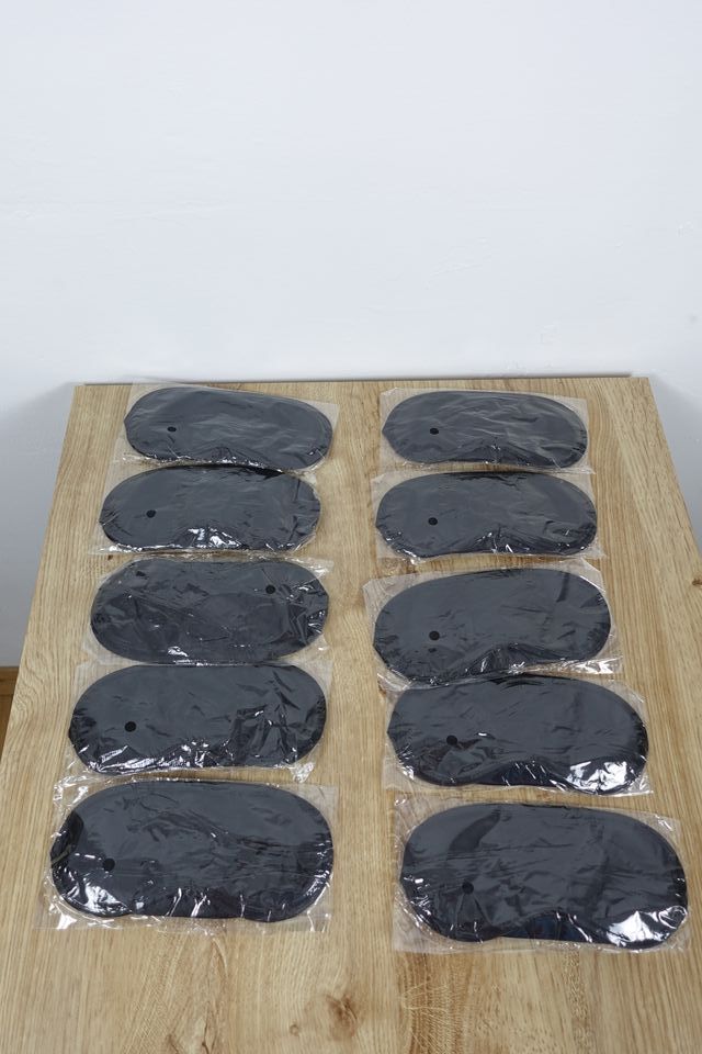 Lote 10 antifaces de viagem/descanso (novos)