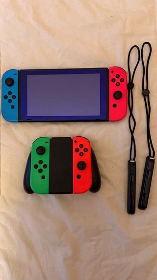 Nintendo Switch + 3 Juegos + Accesorios