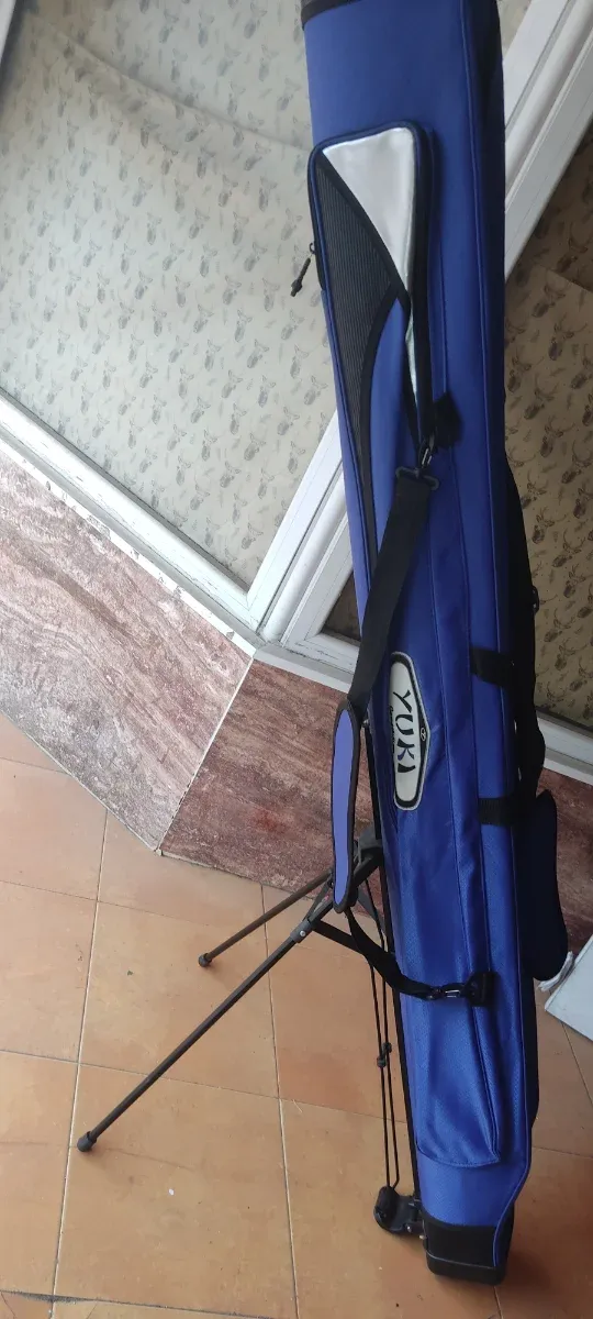 Funda cañas pesca con trípode