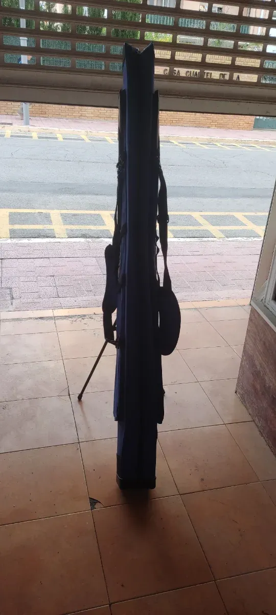 Funda cañas pesca con trípode