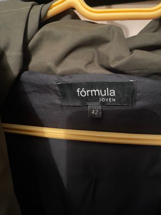 Plumas Fórmula Joven verde oliva