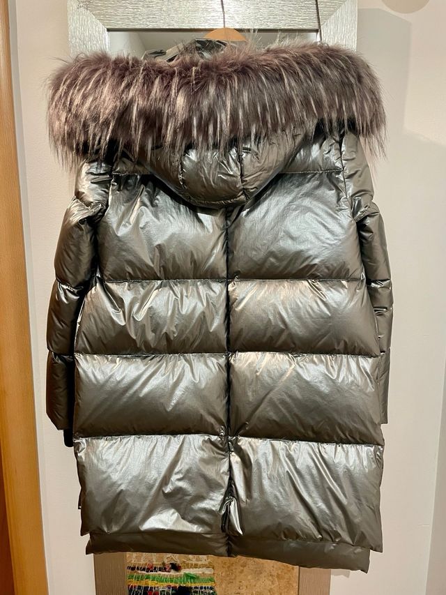 Chaqueta plumón metalizada Kling talla S