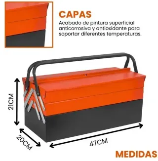 Caja de herramientas 85 piezas NUEVA