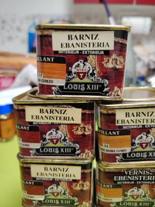 Barniz Ebanistería Louis XIII - Varios Tonos