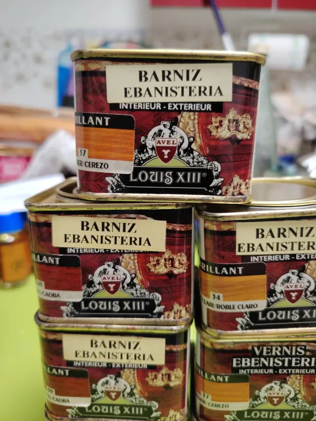 Barniz Ebanistería Louis XIII - Varios Tonos