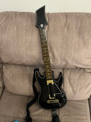 Guitarra Wii U + Juego Guitar Hero Live