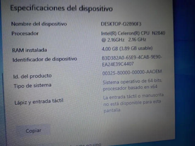 Lenovo B50-30 Portátil Negro