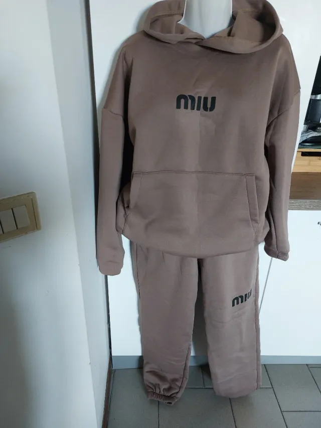 Tuta donna Miu Miu marrone