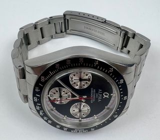 Orologio ALPHA Cronografo Acciaio Meccanico