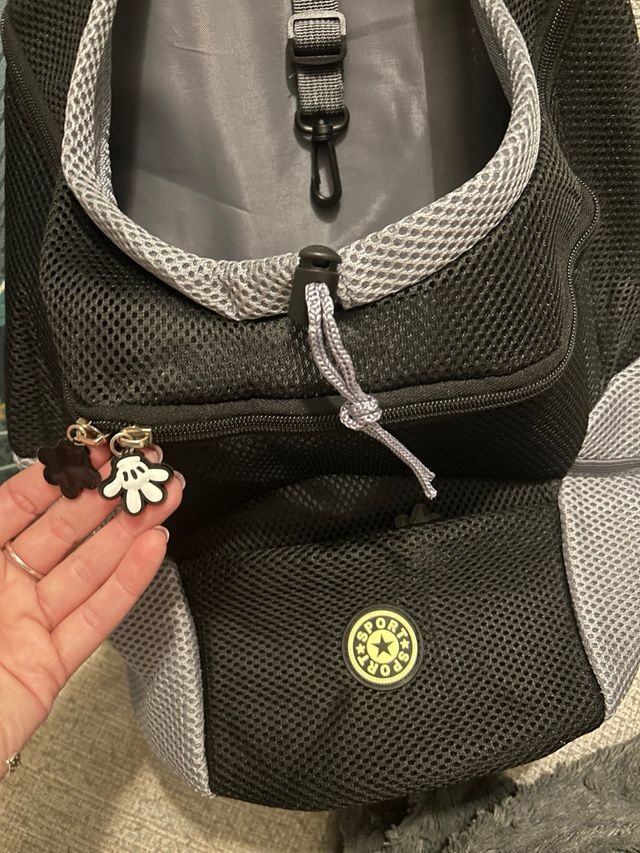 Zaino per cani mai usato